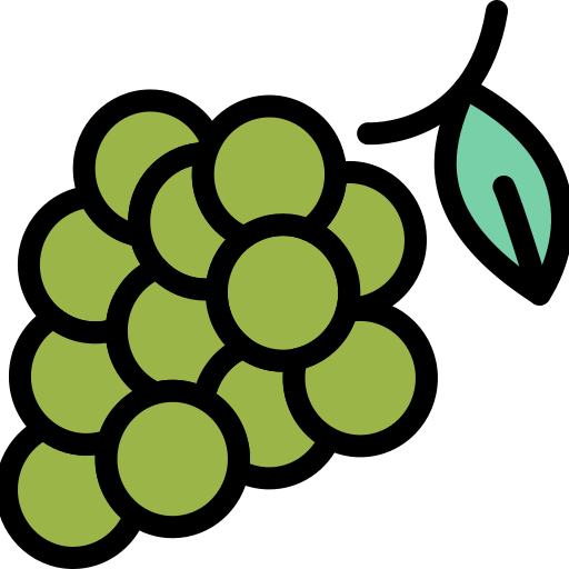 Symbol weiße Traube
